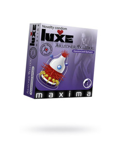 ПРЕЗЕРВАТИВЫ LUXE MAXIMA АРИЗОНСКИЙ БУЛЬДОГ №1, 1 ШТ