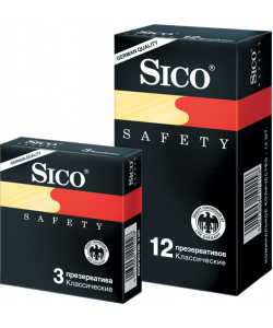 Презервативы SICO Safety Классические 3 шт.