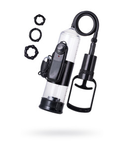 ХИТ 769010 ПОМПА ДЛЯ ПЕНИСА TOYFA A-TOYS, PVC, ЧЁРНЫЙ, 22,8 СМ ХИТ 769010 ПОМПА ДЛЯ ПЕНИСА TOYFA A-TOYS, PVC, ЧЁРНЫЙ, 22,8 СМ