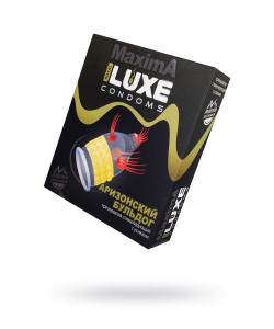 Презервативы Luxe, maxima, «Аризонский бульдог», 18 см, 5.2 см, 1 шт.  636/1