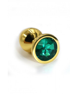KL-AL010SG Анальная пробка из аллюминия dark green