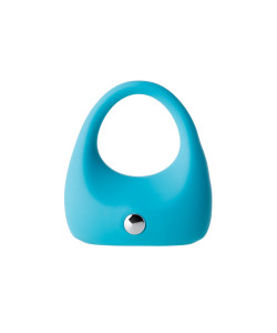 768007 ЭРЕКЦИОННОЕ КОЛЬЦО TOYFA A-TOYS, СИЛИКОН, ГОЛУБОЕ, 5,4 СМ