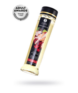 1120 МАСЛО ДЛЯ МАССАЖА SHUNGA ORGANICA MAPLE DELIGHT, ВОЗБУЖДАЮЩЕЕ, 240 МЛ