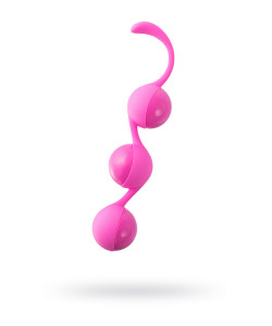 F0118R40PGAL ВАГИНАЛЬНЫЕ ШАРИКИ SEVEN CREATIONS, СИЛИКОНОВЫЕ, РОЗОВЫЕ, Ø3,5