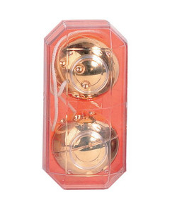 50174 ВАГИНАЛЬНЫЕ ШАРИКИ ЗОЛОТО 3,5 СМ