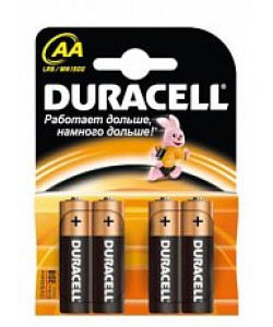 Батарейка DURACELL LR6 пальчиковая 1 шт Батарейка DURACELL LR6 пальчиковая 1 шт