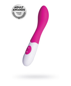 ХИТ 765005 СТИМУЛЯТОР ТОЧКИ G TOYFA A-TOYS KARI , СИЛИКОН, РОЗОВЫЙ, 19,2 СМ