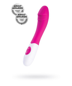 ХИТ 765006 НЕРЕАЛИСТИЧНЫЙ ВИБРАТОР TOYFA A-TOYS UNA, СИЛИКОН, РОЗОВЫЙ, 19,8 СМ