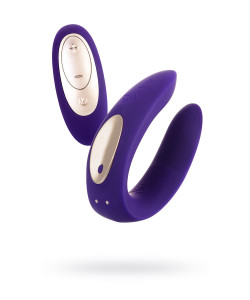 Partner Plus R МНОГОФУНКЦИОНАЛЬНЫЙ СТИМУЛЯТОР ДЛЯ ПАР SATISFYER PARTNER TOY PLUS REMOTE, СИЛИКОН, ФИОЛЕТОВЫЙ Partner Plus R МНОГОФУНКЦИОНАЛЬНЫЙ СТИМУЛЯТОР ДЛЯ ПАР SATISFYER PARTNER TOY PLUS REMOTE, СИЛИКОН, ФИОЛЕТОВЫЙ
