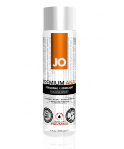 JO40106 Анальный возбуждающий лубрикант на силиконовой основе JO Anal Premium Warming, 4 oz (120 мл)