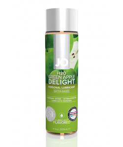 JO40385 Ароматизированный лубрикант Яблоко на водной основе JO Flavored Green Apple H2O 160 мл.