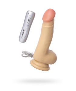 961004 Вибратор RealStick #104 телесный, 7 режимов вибрации, 15 см