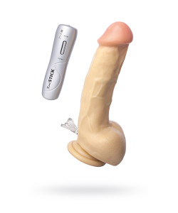 961021 Вибратор RealStick #121 телесный, 7 режимов вибрации, 19 см