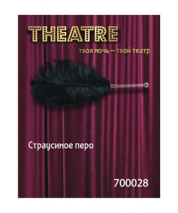 700028 ПЕРО TOYFA THEATRE СТРАУСИНОЕ ЧЕРНОЕ,40 СМ 700028 ПЕРО TOYFA THEATRE СТРАУСИНОЕ ЧЕРНОЕ,40 СМ