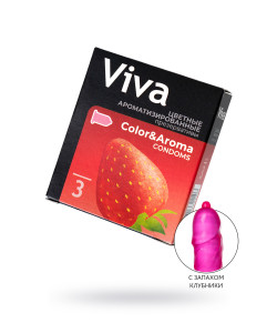 621 ПРЕЗЕРВАТИВЫ VIVA, ЦВЕТНЫЕ, АРОМАТ, ЛАТЕКС, 18,5 СМ, 5,3 СМ, 3 ШТ. 621 ПРЕЗЕРВАТИВЫ VIVA, ЦВЕТНЫЕ, АРОМАТ, ЛАТЕКС, 18,5 СМ, 5,3 СМ, 3 ШТ.