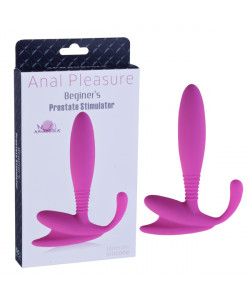 ВТУЛКА АНАЛЬНАЯ "BEGINER`S PROSTATE STIMULATOR" розовый, силикон арт. 13001