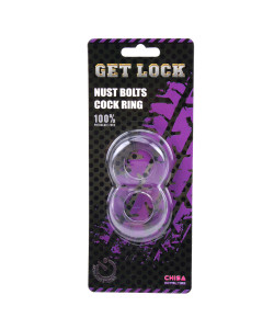 ЭРЕКЦИОННОЕ КОЛЬЦО DUO COCK 8 BALL RING-CLEAR CN-100338189 ЭРЕКЦИОННОЕ КОЛЬЦО DUO COCK 8 BALL RING-CLEAR CN-100338189