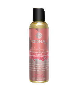 Массажное масло для поцелуев с феромонами "Ванильный крем" / Kissable Massage Oil - 110 мл.  Артикул: JO40538