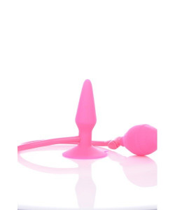 Надувная анальная втулка TOYFA POPO Pleasure, силиконовая, розовая, 10 см Надувная анальная втулка TOYFA POPO Pleasure, силиконовая, розовая, 10 см