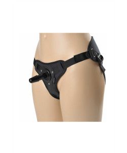 7154-1 ТРУСИКИ SITABELLA HARNESS DUAL PEAK ЧЁРНЫЕ РАЗМЕР M