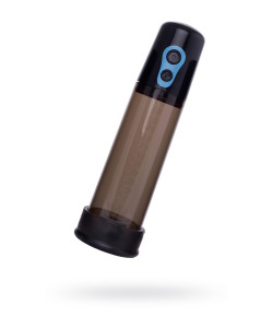 ХИТ 768002 ПОМПА ДЛЯ ПЕНИСА TOYFA A-TOYS, СИЛИКОН, ЧЁРНЫЙ, 18 СМ