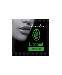 СЪЕДОБНЫЙ ЛУБРИКАНТ JUJU СО ВКУСОМ ТРОПИЧЕСКИЙ ФРУКТОВ САШЕ 3ML 7753JU