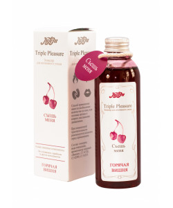 ЭЛИКСИР ДЛЯ ИНТИМНОГО УХОДА "TRIPLE PLEASURE" ГОРЯЧАЯ ВИШНЯ 130 ГР 10296JULEJU ЭЛИКСИР ДЛЯ ИНТИМНОГО УХОДА "TRIPLE PLEASURE" ГОРЯЧАЯ ВИШНЯ 130 ГР 10296JULEJU