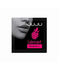 СЪЕДОБНЫЙ ЛУБРИКАНТ JUJU СО ВКУСОМ МАЛИНЫ САШЕ 3ML 7722JU