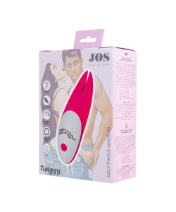 ХИТ ПРОДАЖ! Вибромассажер JOS Twiggy, силикон, розовый, 12 см ХИТ ПРОДАЖ! Вибромассажер JOS Twiggy, силикон, розовый, 12 см