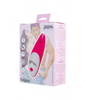 ХИТ ПРОДАЖ! Вибромассажер JOS Twiggy, силикон, розовый, 12 см ХИТ ПРОДАЖ! Вибромассажер JOS Twiggy, силикон, розовый, 12 см